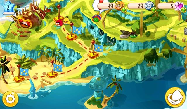 Các cảnh chơi với chế độ khó tăng dần đang chờ bạn phía trước