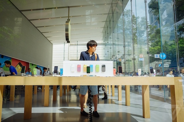 Cửa hàng mới gây ấn tượng mạnh cho người tham quan ngay từ ngày đầu