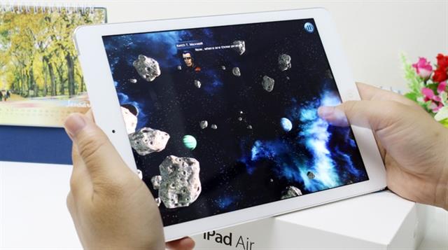 Hiệu suất trên iPad Air rất đáng nể