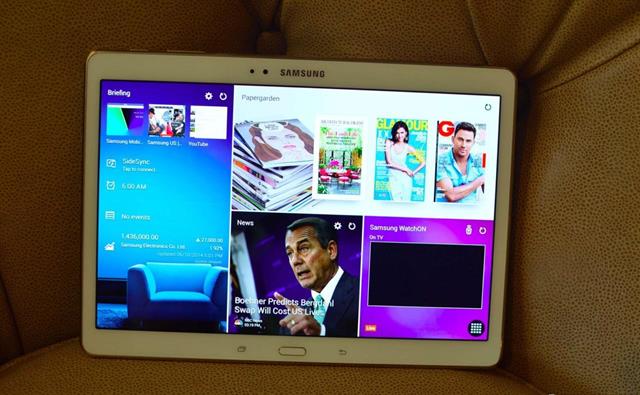 Galaxy Tab S 10.5 có giá bán hợp lý hơn iPad Air của Apple