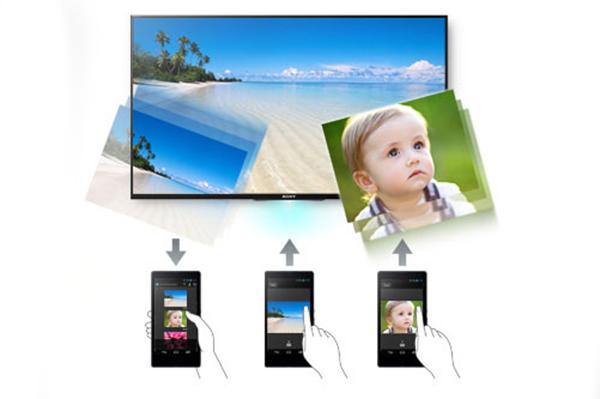 4 cách kết nối điện thoại Sony với  tivi Sony hiện đại 2014