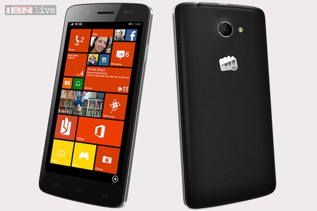 Điện thoại Micromax chạy Windows Phone