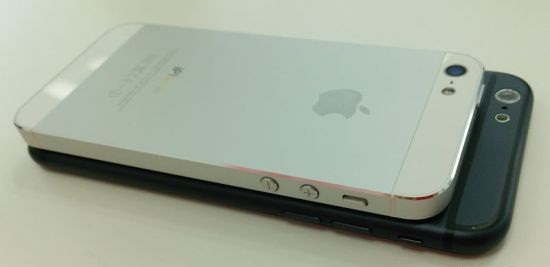 Loạt ảnh iPhone 6 bóng lưỡng đọ dáng iPhone 5