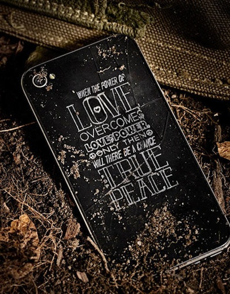 Tình yêu chỉ có ở nơi hoà bình