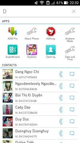Tính năng Search