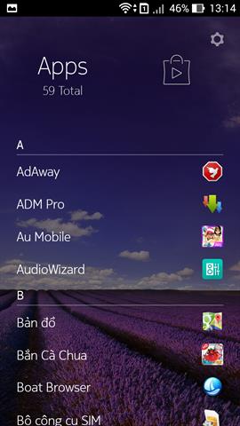 Ngăn kéo ứng dụng