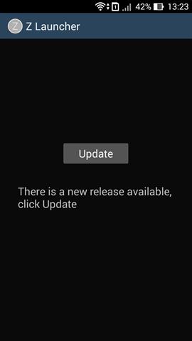 Thất trùng hợp hôm nay lại có bản cập nhật mới cho Nokia Z Launcher