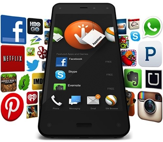 Samsung và LG đang lo ngại Amazon Fire Phone