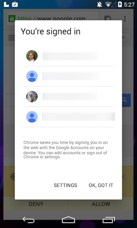 Biểu tượng chữ L ở góc trái