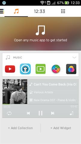 Tab nằm bên trái sẽ hiển thị thông tin tương ứng khi bạn đã chọn trong phần cài đặt khi nãy
