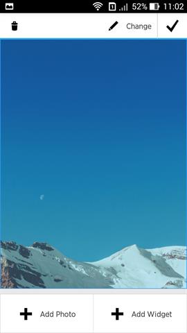 Thay đổi ảnh nền Yahoo Aviate Launcher