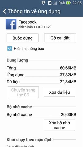 Gỡ bỏ Facebook mới