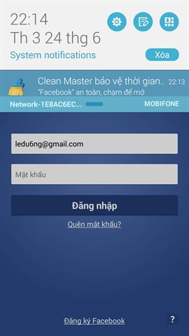 File .apk Facebook này hoàn toàn an toàn