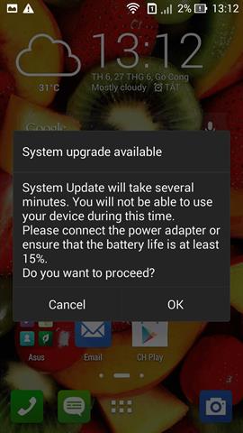 Còn tối thiểu 15% pin mới được Flash
