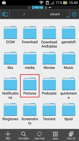 Bên bộ file Wallpaper thì bạn có thể chép vào mục Pictures (hình ảnh) chẳng hạn