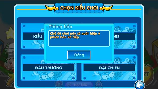 Game vẫn chưa có thể hiển thị nội dung ở kích thước màn hình đầy đủ