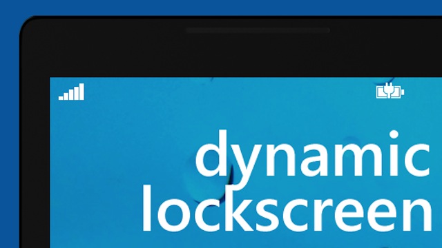 Dynamic lockscreen