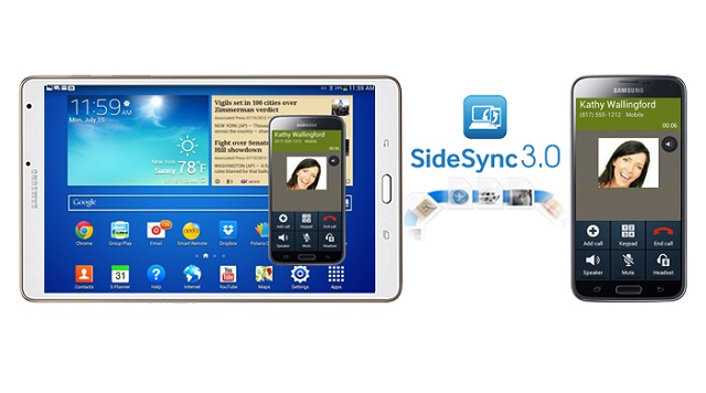 Tính năng đồng bộ SideSync