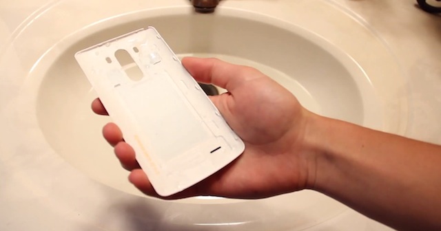 Chỉ có một chút nước xâm nhập sau hai tiếng đồng hồ