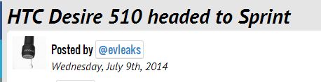 HTC Desire 510