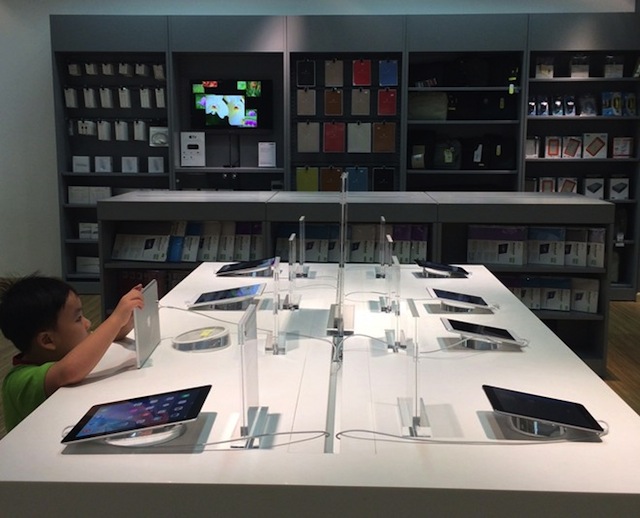 Vị trí đặt iPad