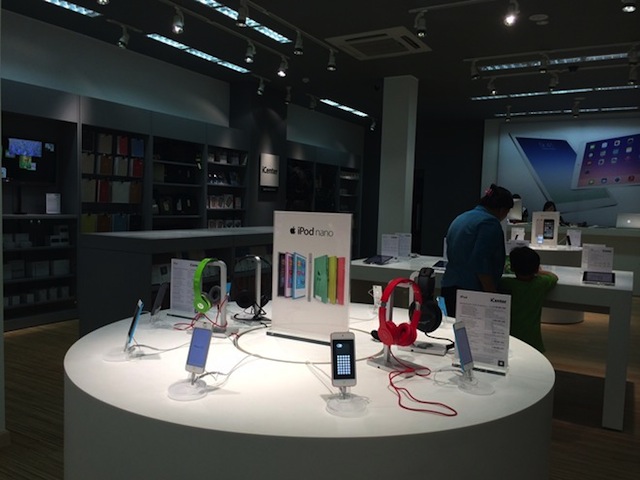 Vị trí đặt iPhone, iPod