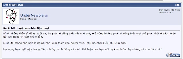 Bình luận trái chiều
