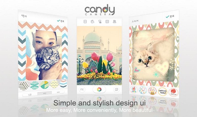 Candy Camera Ứng dụng tự sướng