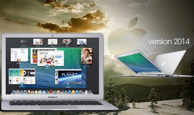 Thiết kế mỏng manh và cực nhẹ trên Macbook Air 2014