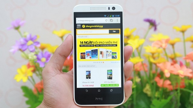 Trên tay smartphone 8 nhân giá rẻ của HTC tại Thegioididong
