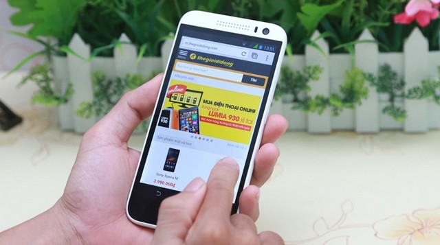 Trên tay smartphone 8 nhân giá rẻ của HTC tại Thegioididong