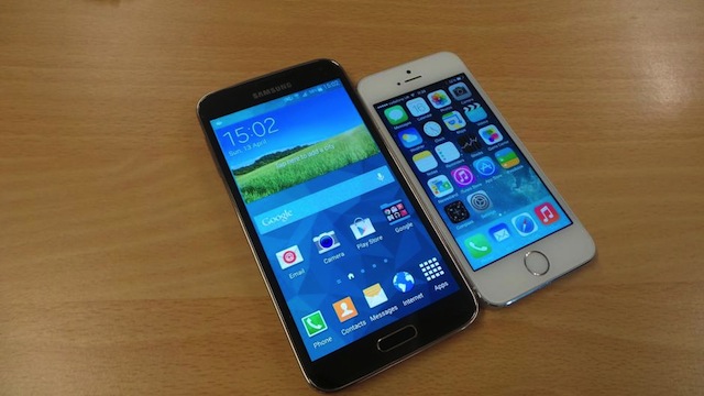 Galaxy S5 vẫn còn kém so với iPhone 5s
