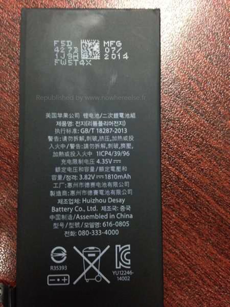 Viên pin của iPhone 6