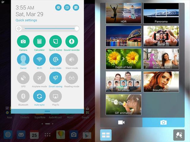 Giao diện Asus ZenUI