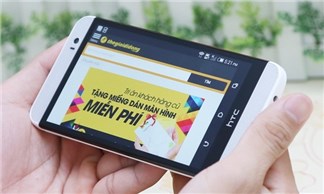 Trên tay HTC One E8 chính hãng tại Thegioididong