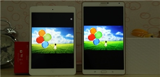 Đại chiến màn hình Samsung Galaxy Tab S 8.4 và iPad Mini Retina – Kẻ 8 lạng người nửa cân