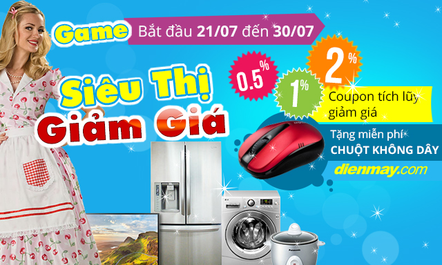 Game Siêu Thị Giảm Giá – Đại gia coupon mua sắm Game Siêu Thị Giảm Giá – Đại gia coupon mua sắm