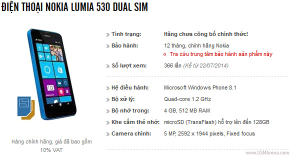 Lumia 530