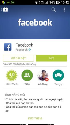 Còn đây là ở phiên bản Material Design