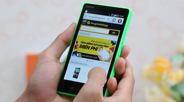 Trên tay Nokia X2 cấu hình tốt, giá rẻ tại Thegioididong