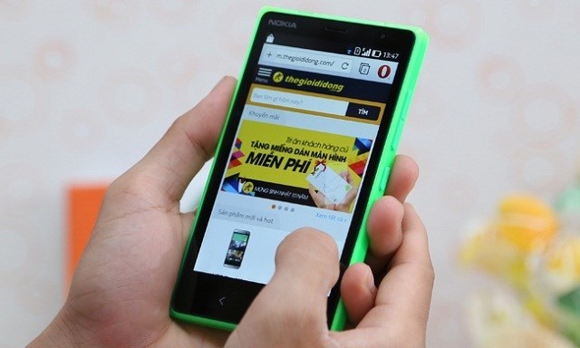 Trên tay Nokia X2 cấu hình tốt, giá rẻ tại Thegioididong Trên tay Nokia X2 cấu hình tốt, giá rẻ tại Thegioididong
