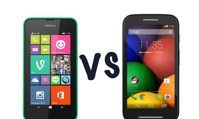 So sánh chi tiết bộ đôi smartphone giá rẻ Lumia 530 và Moto E So sánh chi tiết bộ đôi smartphone giá rẻ Lumia 530 và Moto E