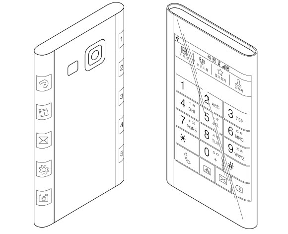 Bản thiết kế màn hình 3 chiều của Samsung