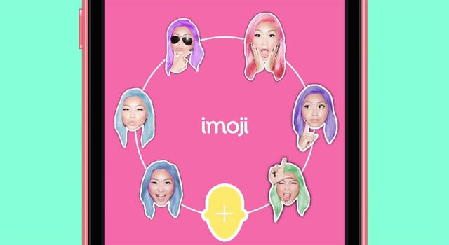 Đến khi hoàn tất bức ảnh, bạn hãy kéo vào trung tâm của imoji để hệ thống thêm vào danh sách các icon sẵn có