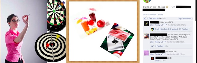 Hình ảnh khiến không ít người chơi phải bó tay