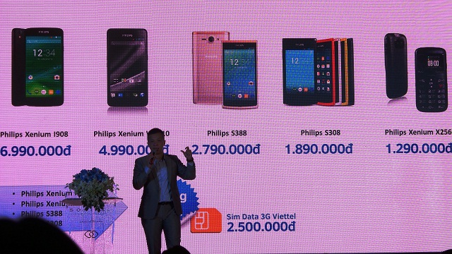 Philips tấn công thị trường Việt Nam bằng loạt smartphone giá rẻ