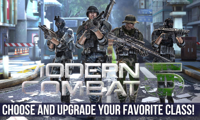 Modern Combat 5: Blackout - game bom tấn đổ bộ lên các store Modern Combat 5: Blackout - game bom tấn đổ bộ lên các store