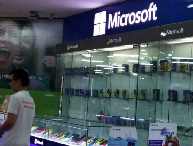 Một gian hàng mới theo phong cách Microsoft