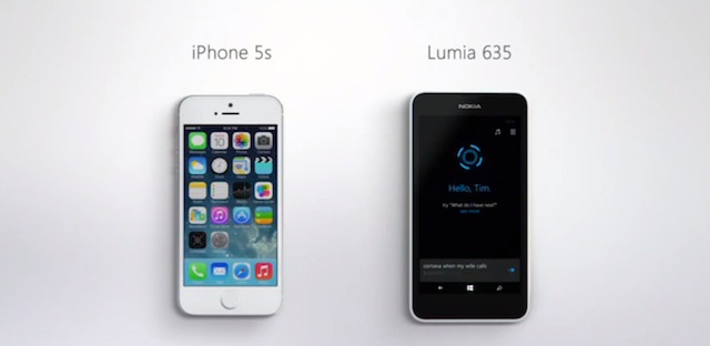 Lumia 635 vs iPhone 5s