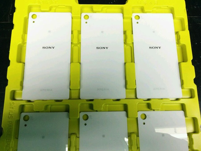 Ảnh rò rỉ mặt sau phiên bản Xperia Z3 màu trắng